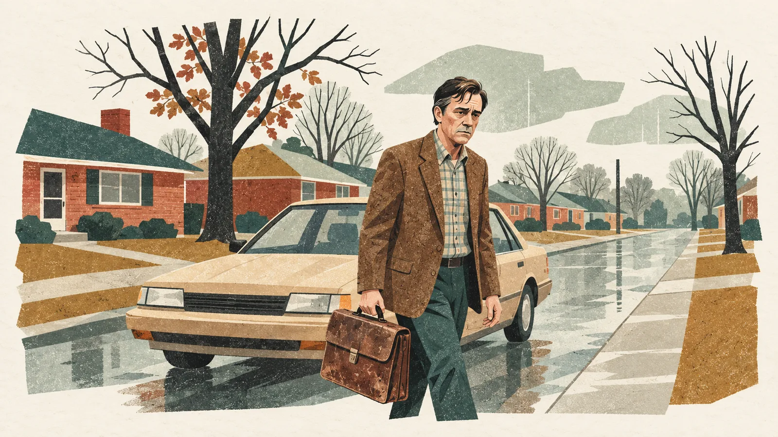 Декабрь 1996, Атланта. Усталый исследователь Thomas Stanley с потёртым кожаным чемоданом, наполненным аудиокассетами с интервью миллионеров, идёт по тихой пригородной улице